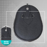 Celtic cantle Cross Tassels 3