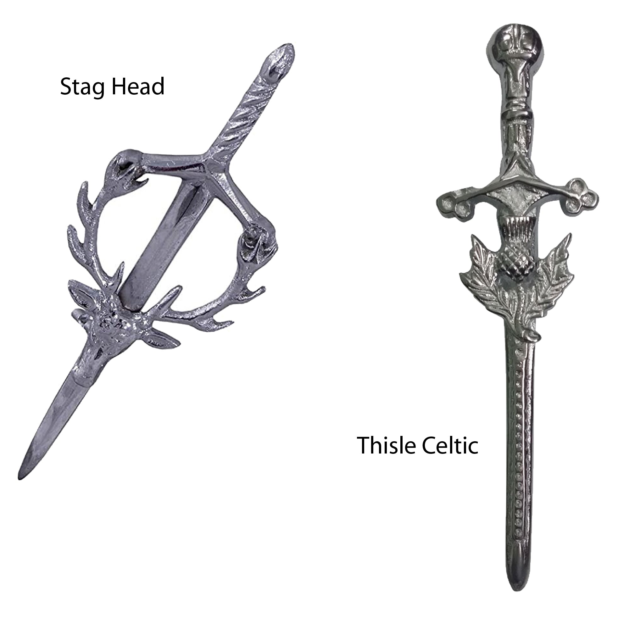 Stag Head-Thisle Celtic